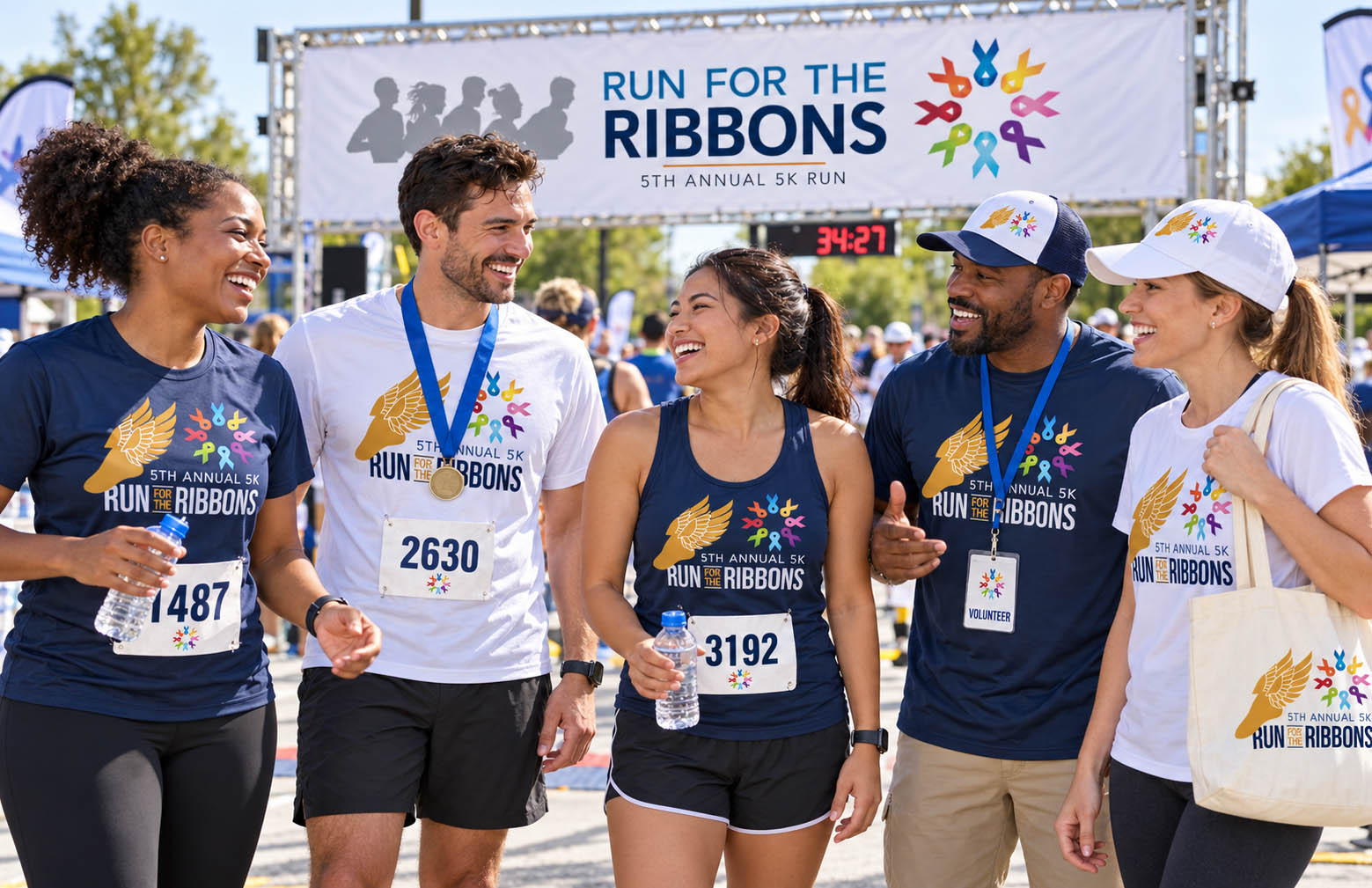 Annual Run Logo Design