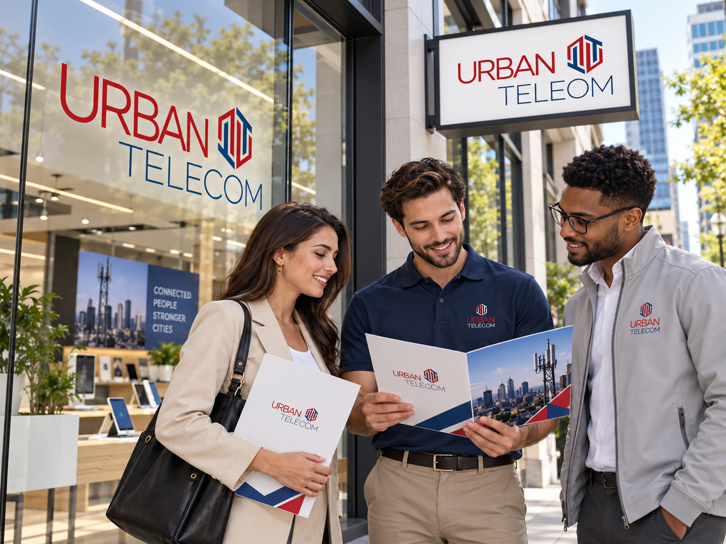 Telecom Company Logo Design